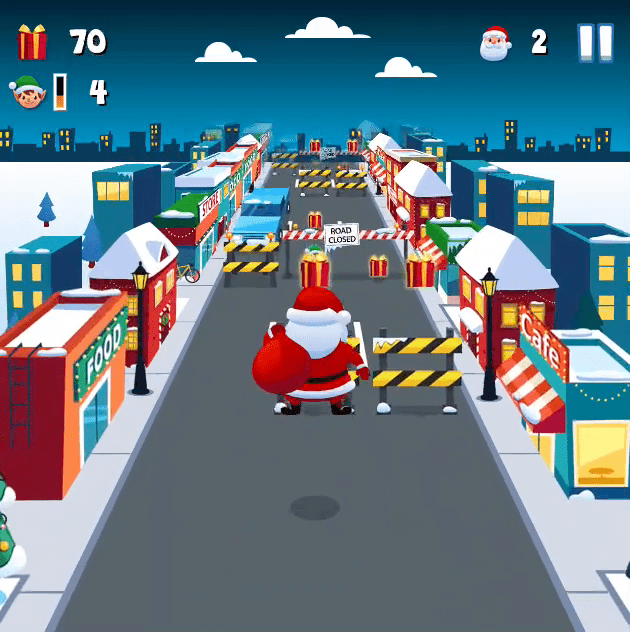 Santa City Run Screenshot 5 Santa City Run Screenshot 5