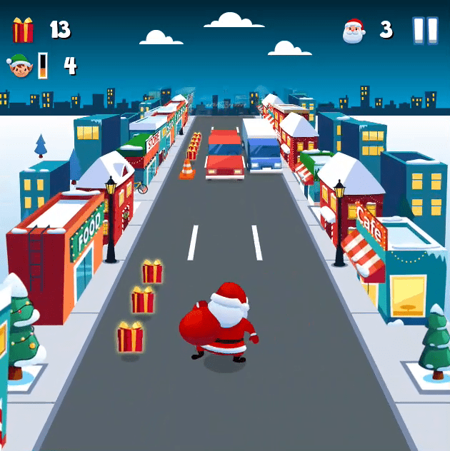Santa City Run Screenshot 6 Santa City Run Screenshot 6