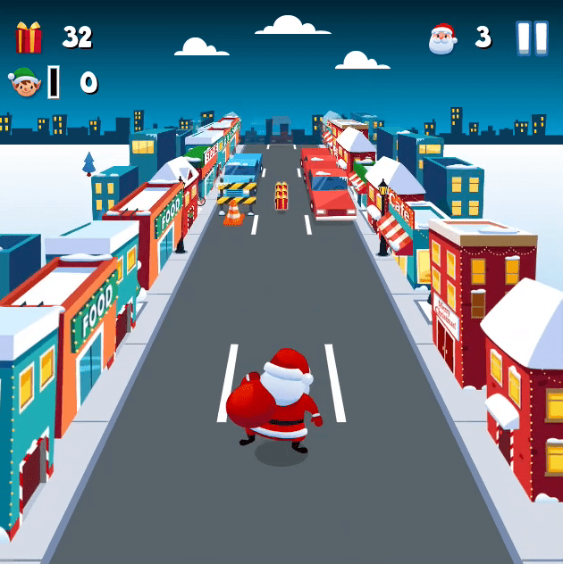 Santa City Run Screenshot 7