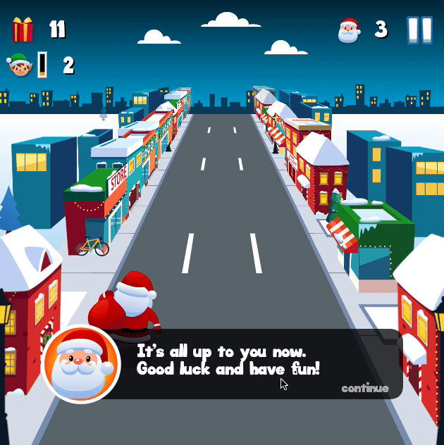 Santa City Run Screenshot 8