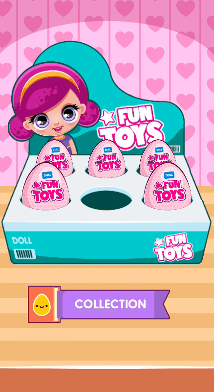 Cute Dolls Open Eggs Screenshot 6 Cute Dolls Open Eggs Screenshot 6