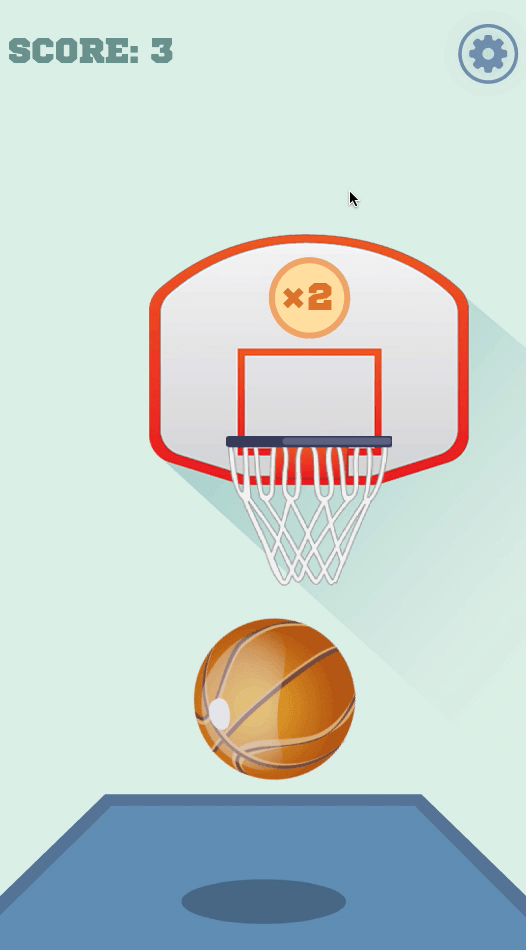 Flick Basketball Screenshot 2