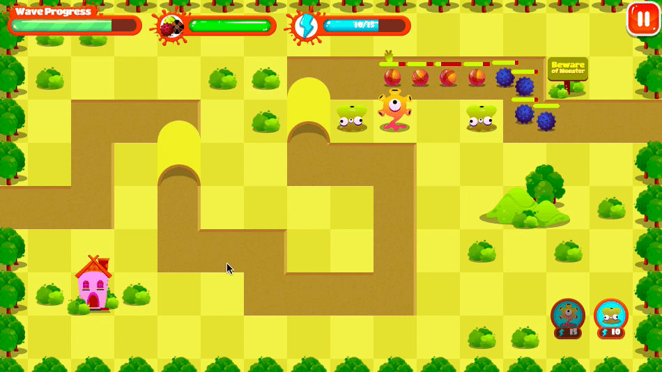 Monster Tower Defense Screenshot 1