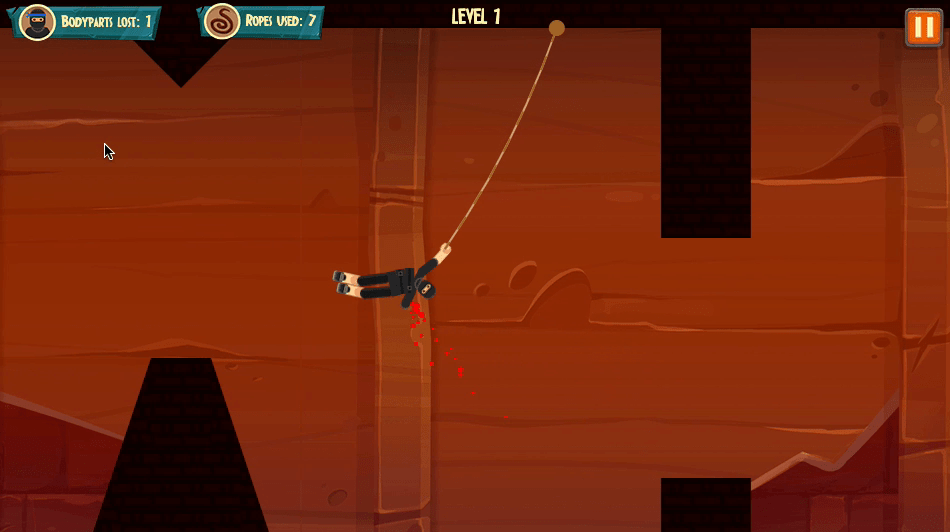 Ultimate Ninja Swing Screenshot 1