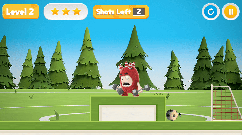 Oddbods Soccer Challenge Screenshot 3