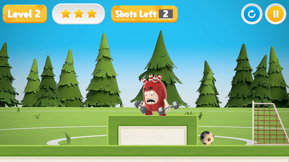 Oddbods Soccer Challenge Screenshot 8