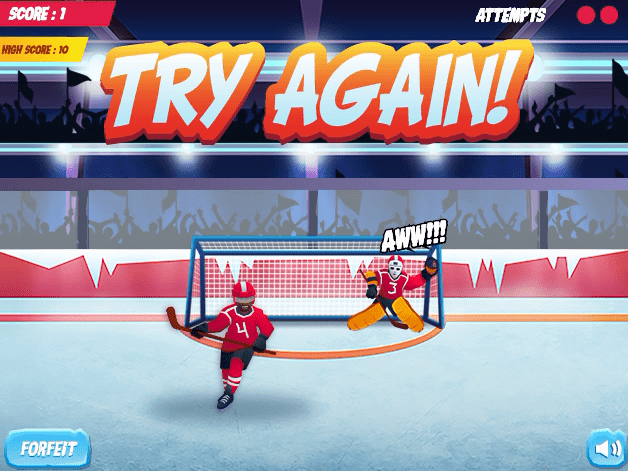 Ice Hockey Shootout Screenshot 10