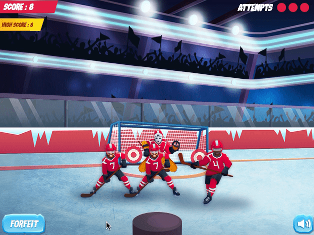 Ice Hockey Shootout Screenshot 2