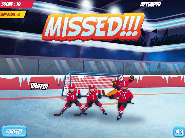 Ice Hockey Shootout Screenshot 4