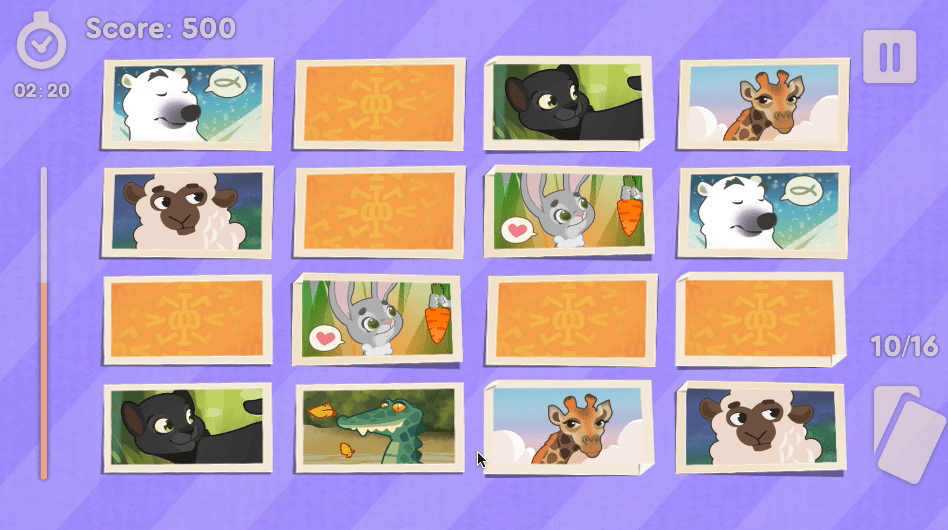 Scratch Match Animals Screenshot 13