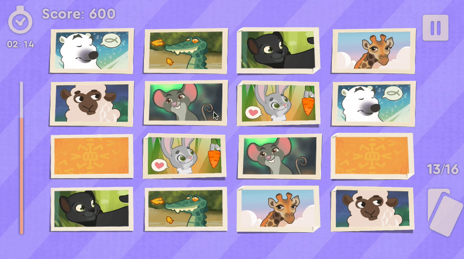 Scratch Match Animals Screenshot 2 Scratch Match Animals Screenshot 2