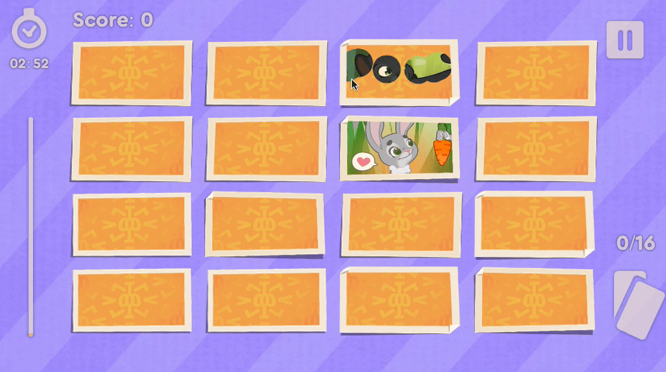 Scratch Match Animals Screenshot 3