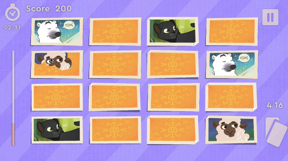 Scratch Match Animals Screenshot 7 Scratch Match Animals Screenshot 7