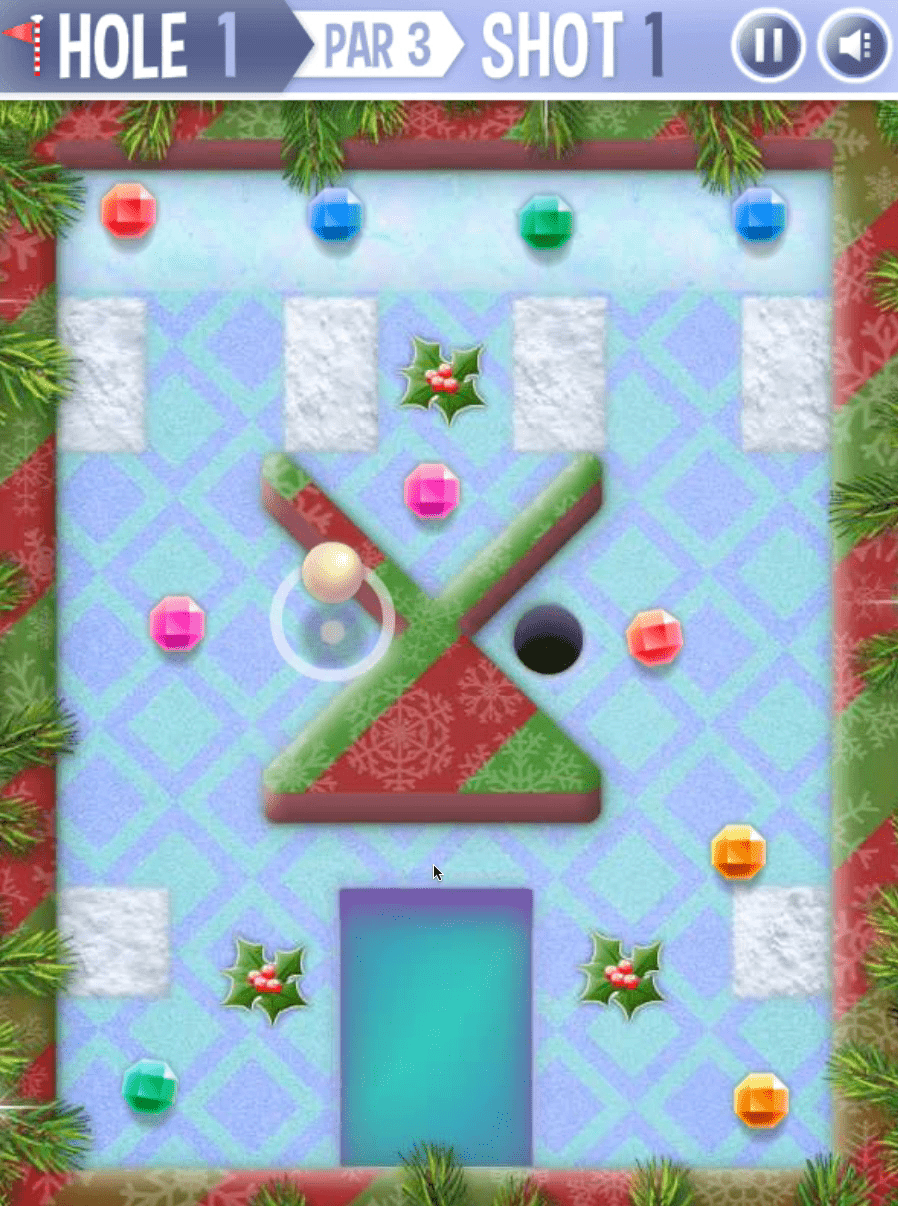 Mini Putt Gem Holiday Screenshot 2