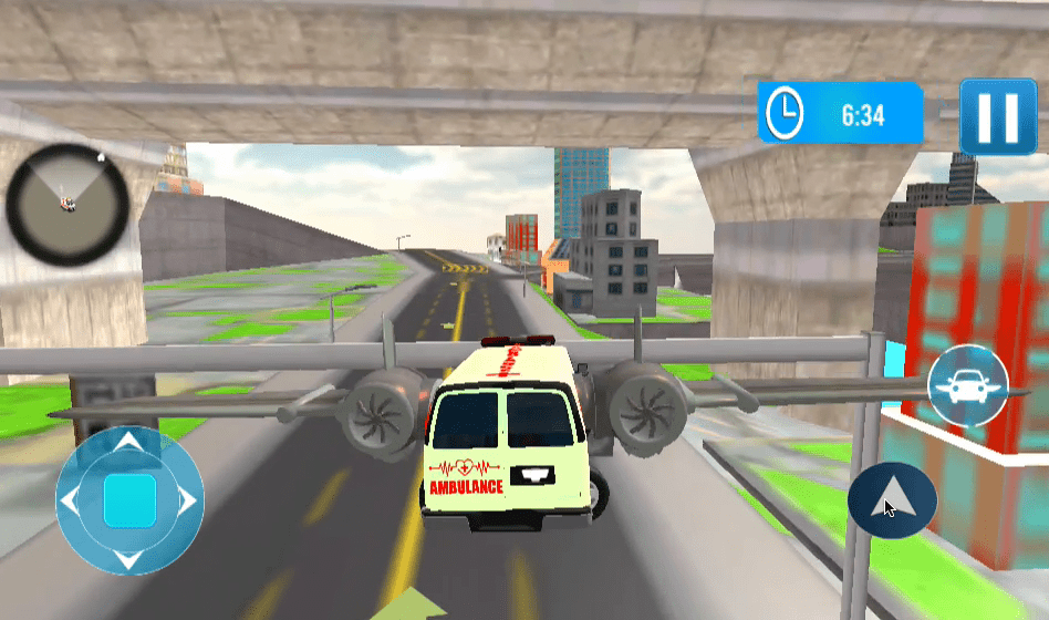 Light Police Speed Hero Robot Rescue Mission Screenshot 11