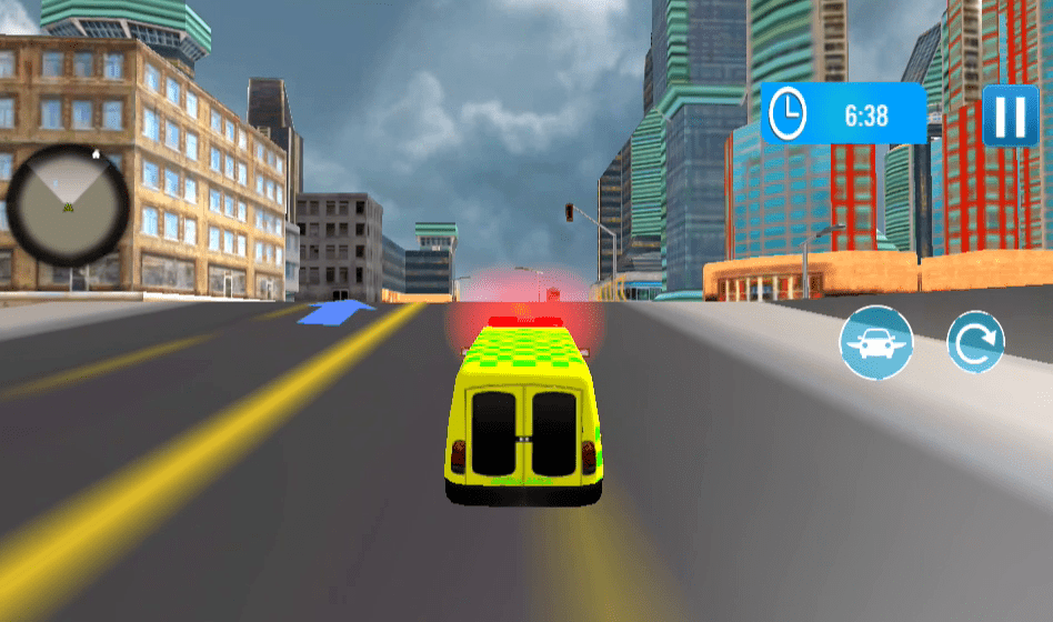 Light Police Speed Hero Robot Rescue Mission Screenshot 13