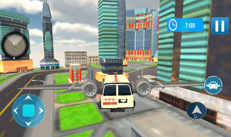 Light Police Speed Hero Robot Rescue Mission Screenshot 3