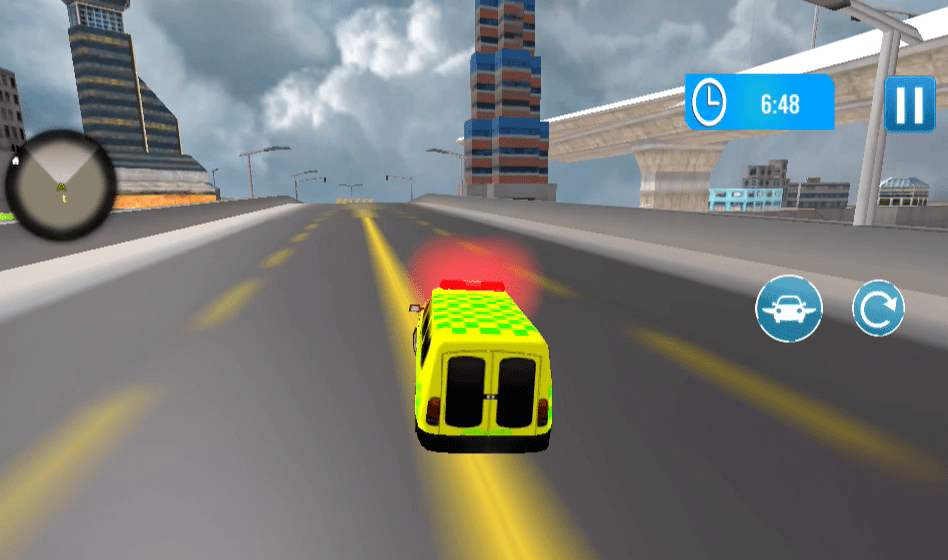 Light Police Speed Hero Robot Rescue Mission Screenshot 4
