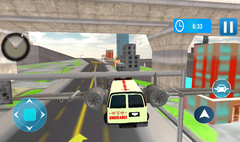 Light Police Speed Hero Robot Rescue Mission Screenshot 5