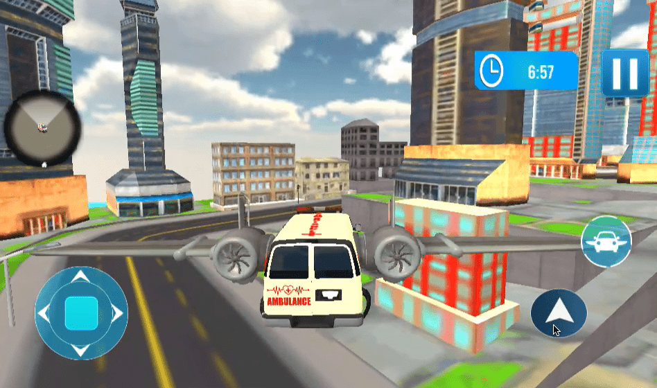 Light Police Speed Hero Robot Rescue Mission Screenshot 7