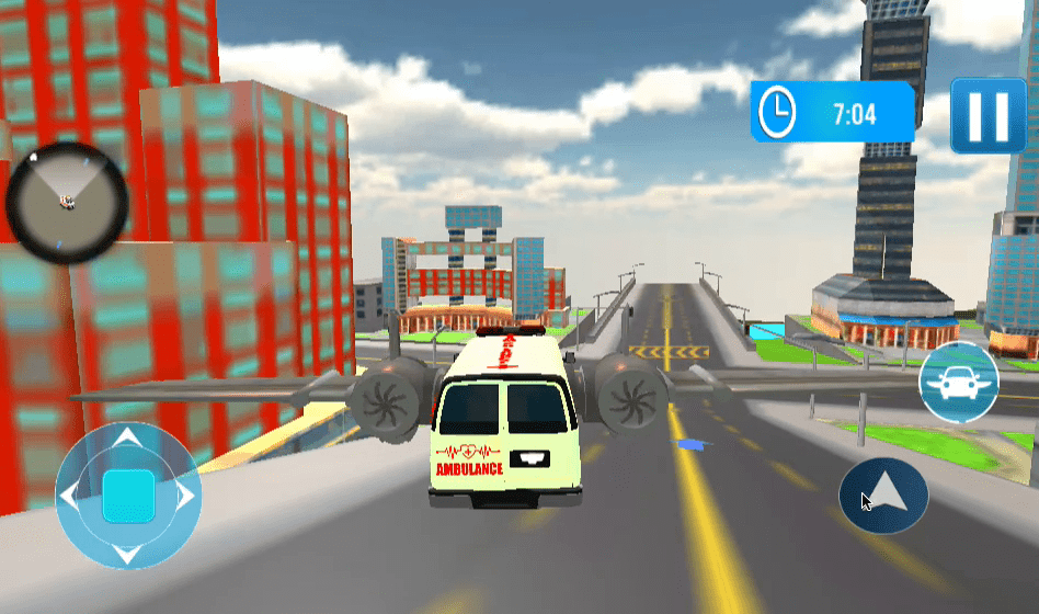 Light Police Speed Hero Robot Rescue Mission Screenshot 9