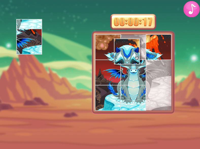 Cute Unicorns And Dragons Puzzle Screenshot 5 Cute Unicorns And Dragons Puzzle Screenshot 5