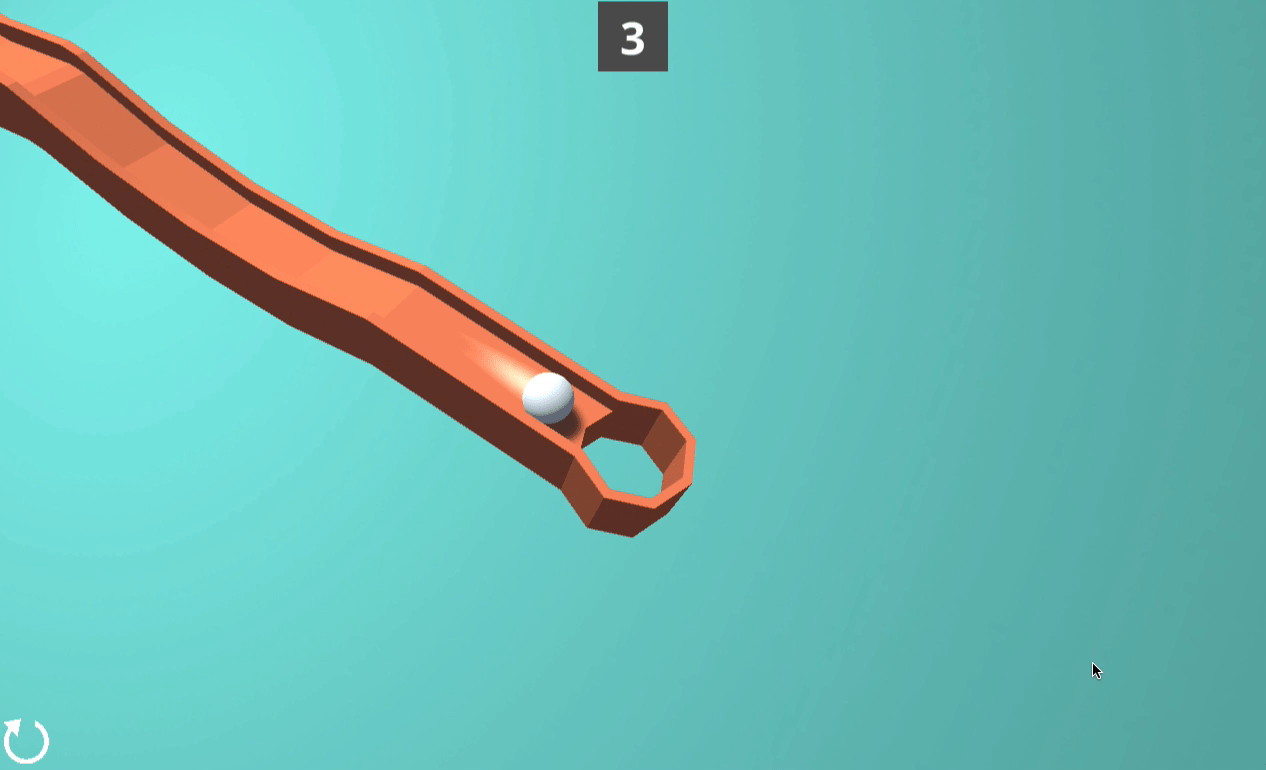 Tenkyu Hole 3D Rolling Ball Screenshot 1 Tenkyu Hole 3D Rolling Ball Screenshot 1