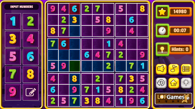 Sudoku Classic Screenshot 1 Sudoku Classic Screenshot 1