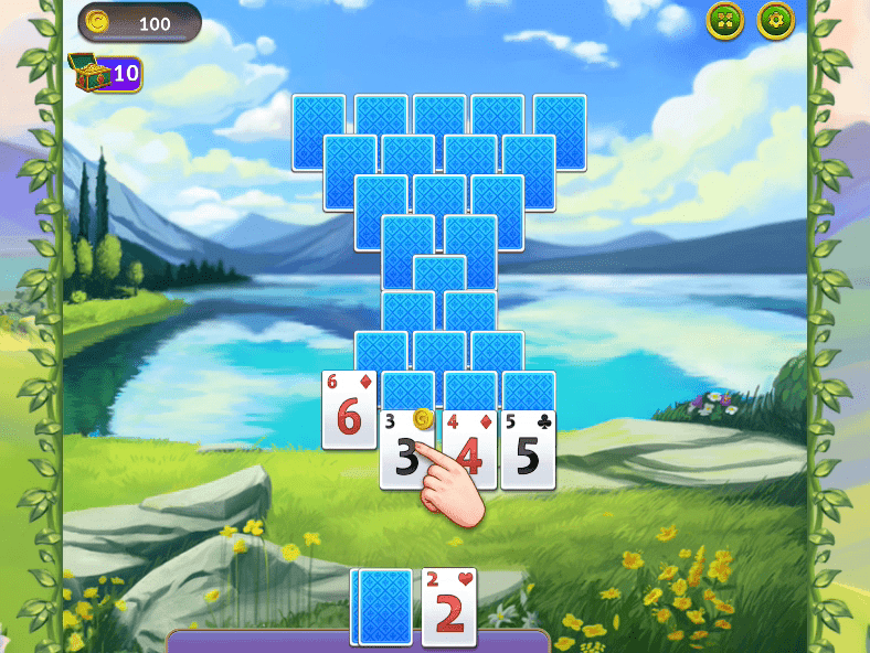 Kings and Queens Solitaire Tripeaks Screenshot 13