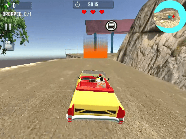 Crazy Taxi Simulator Screenshot 1