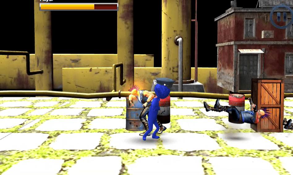 Police Stick Man: Wrestling Fighting Game Screenshot 1