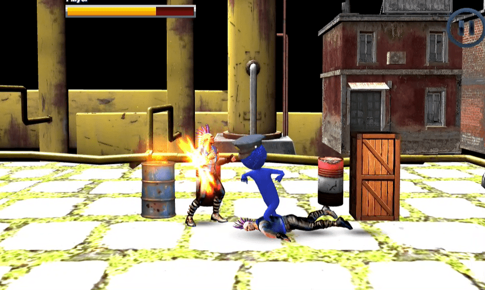 Police Stick Man: Wrestling Fighting Game Screenshot 3
