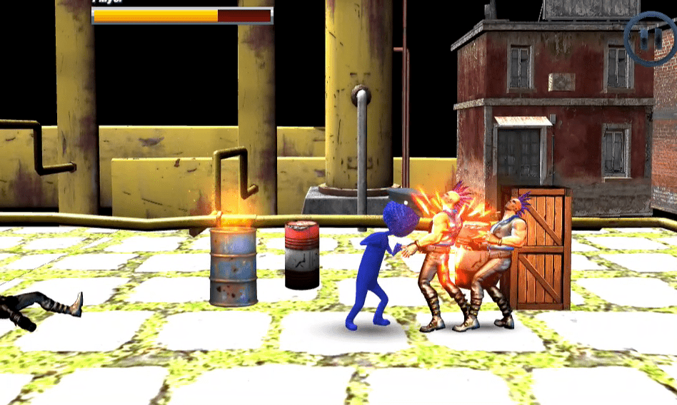 Police Stick Man: Wrestling Fighting Game Screenshot 4