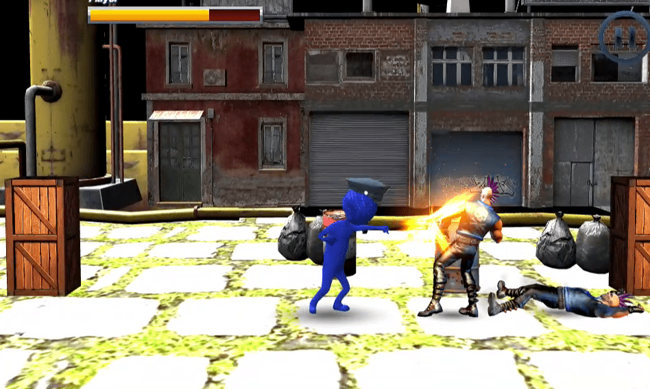 Police Stick Man: Wrestling Fighting Game Screenshot 6