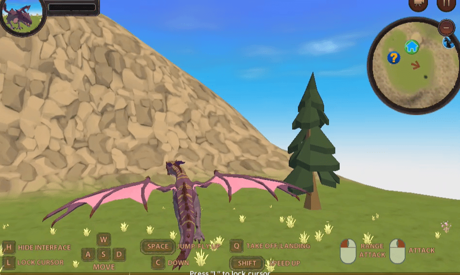 Dragon Simulator 3D  Crazy Games 