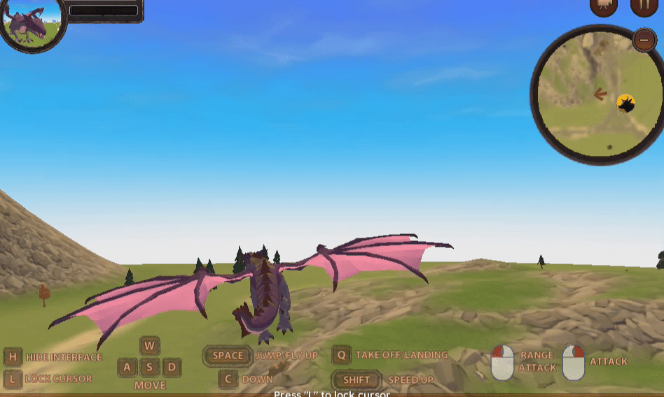 Jogo Dragon Simulator 3D no Jogos 360
