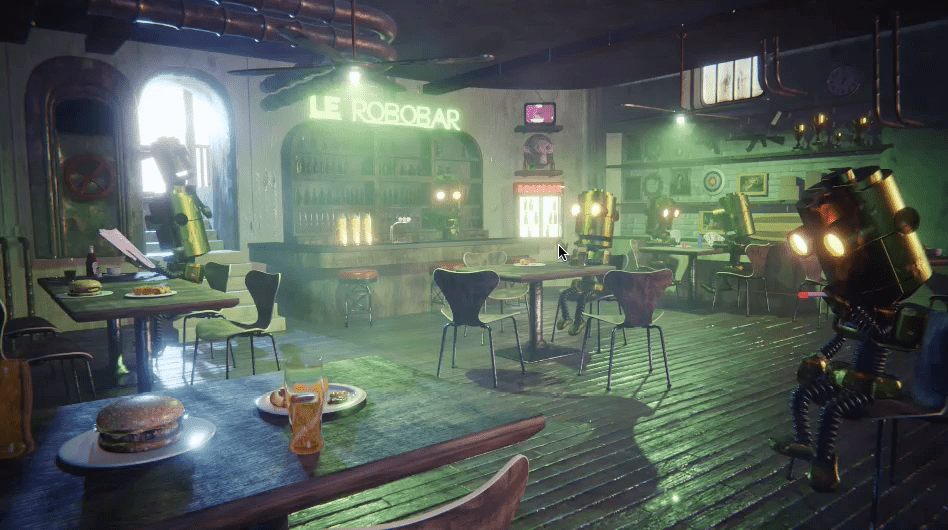 Awareness Game: The Robot Bar Screenshot 2 Awareness Game: The Robot Bar Screenshot 2