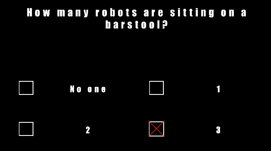 Awareness Game: The Robot Bar Screenshot 3