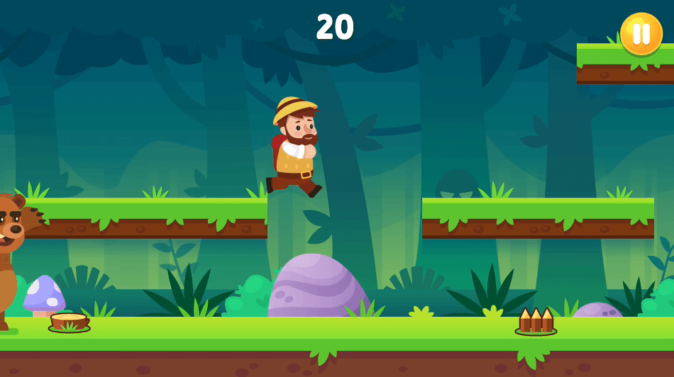 Jungle Dash Mania Screenshot 1