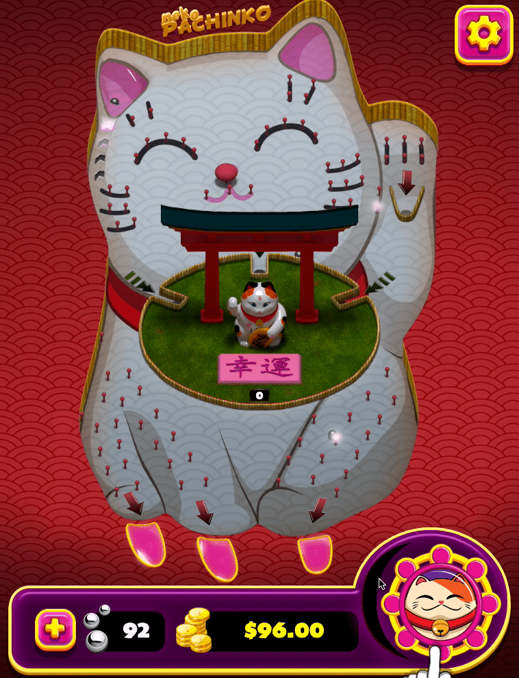 Neko Pachinko Screenshot 1 Neko Pachinko Screenshot 1