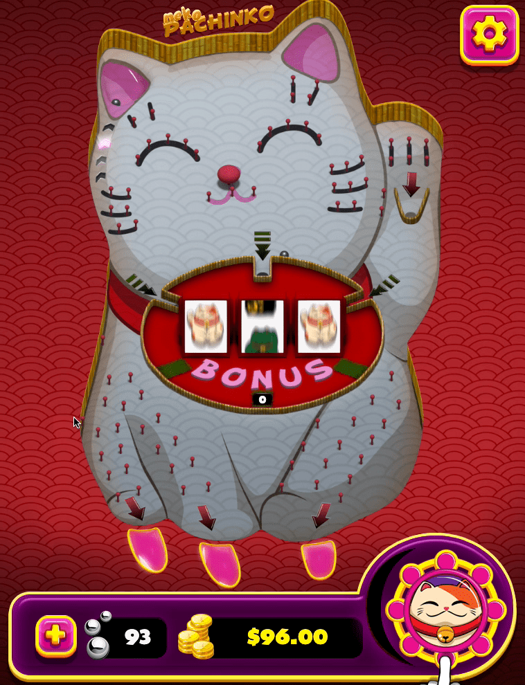 Neko Pachinko Screenshot 3