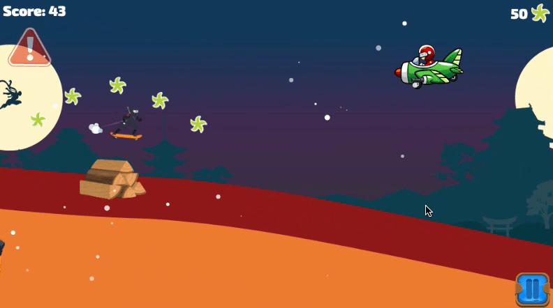 Lava And Ninja Skateboard Screenshot 9 Lava And Ninja Skateboard Screenshot 9