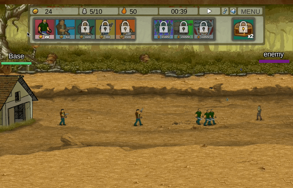 Empire Rush Rome Wars Tower Defense Screenshot 1