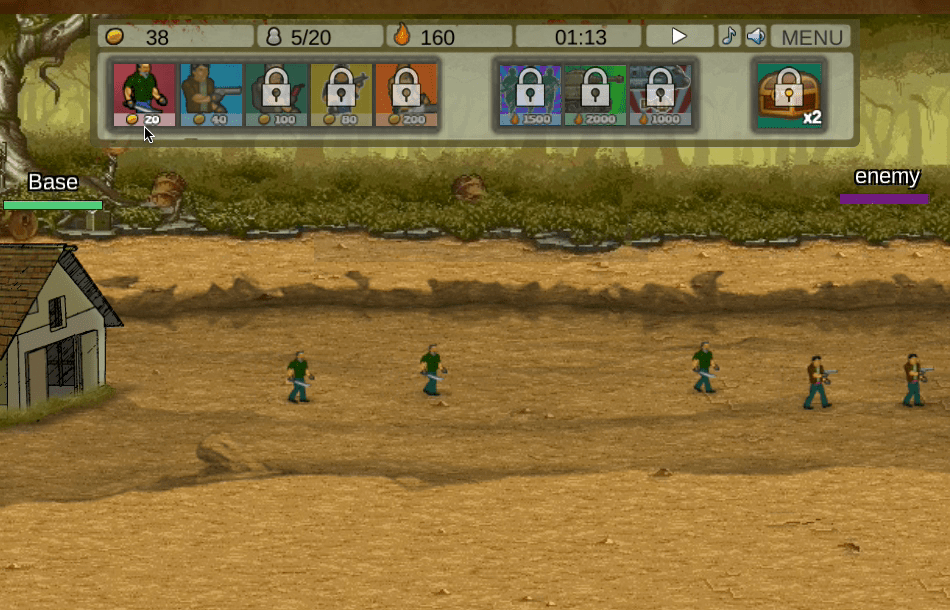 Empire Rush Rome Wars Tower Defense Screenshot 3