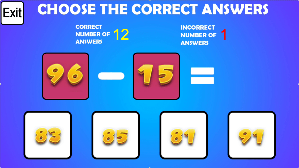 Unlimited Math Questions Screenshot 5