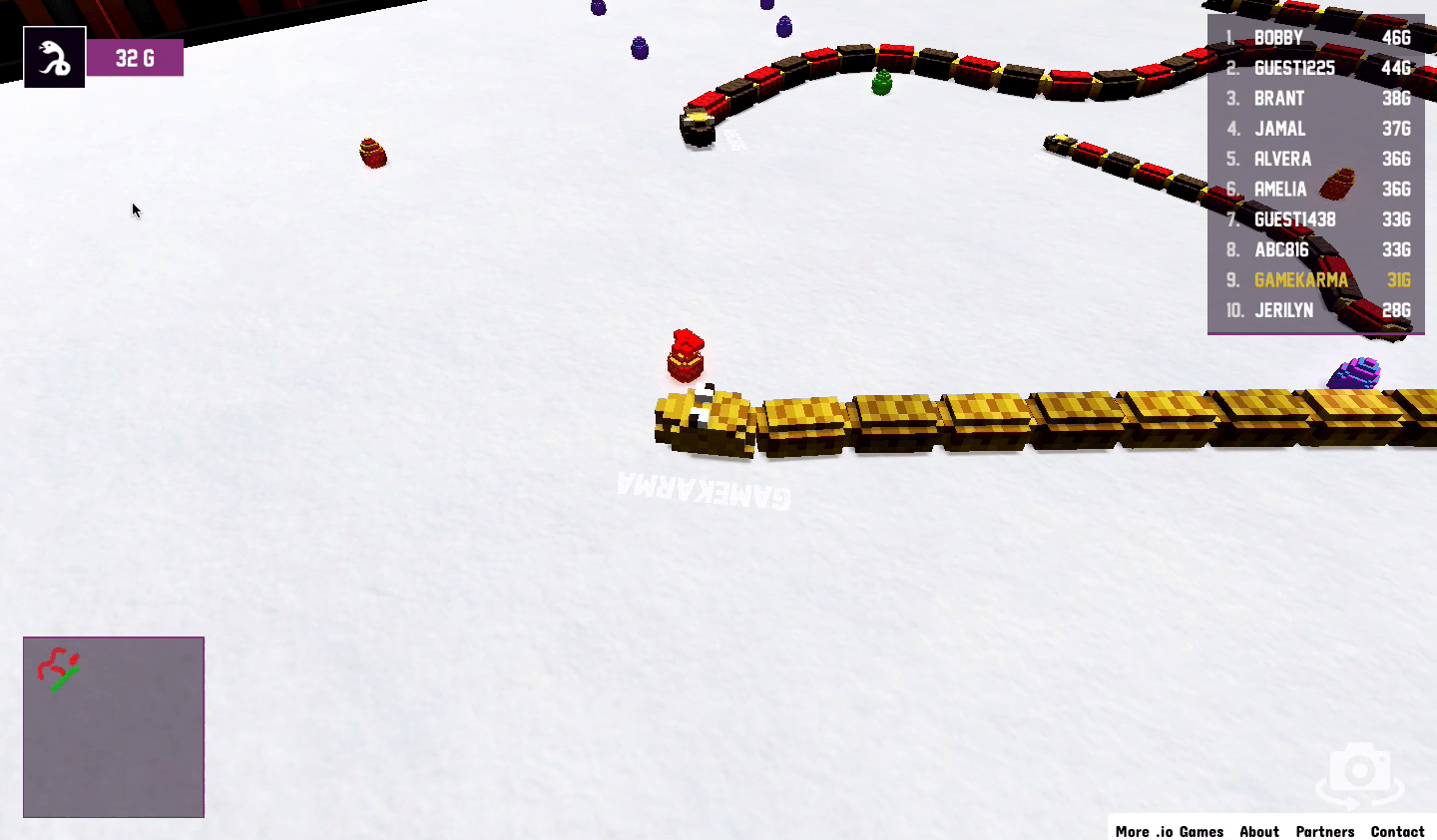 Cool Snakes.io Screenshot 3