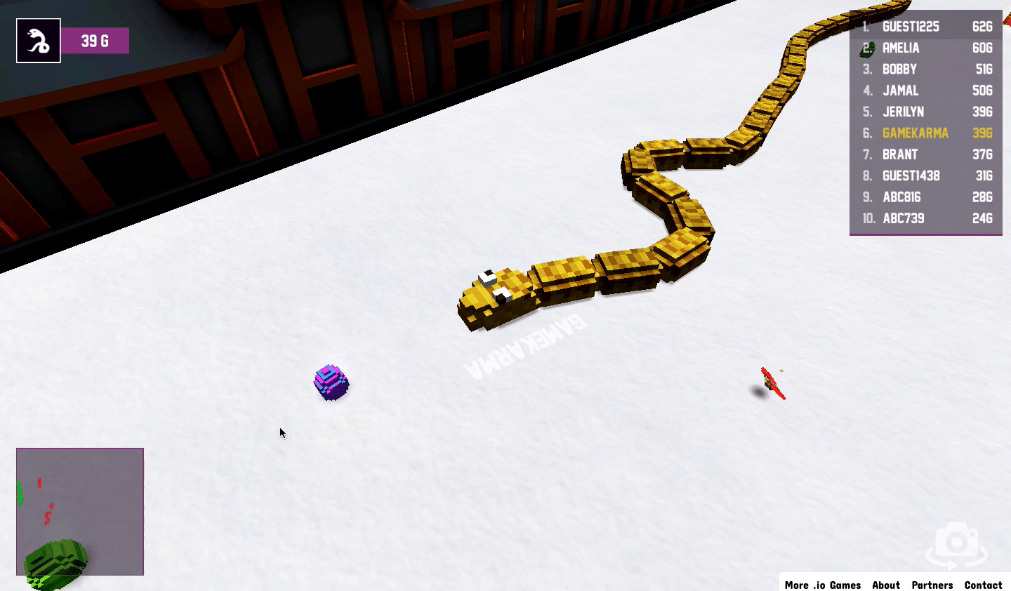 Cool Snakes.io Screenshot 5