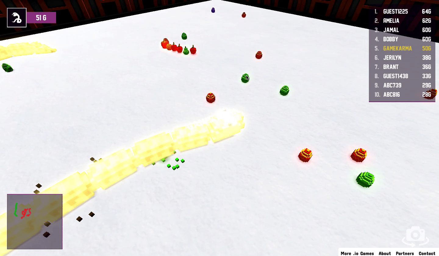 Cool Snakes.io Screenshot 8