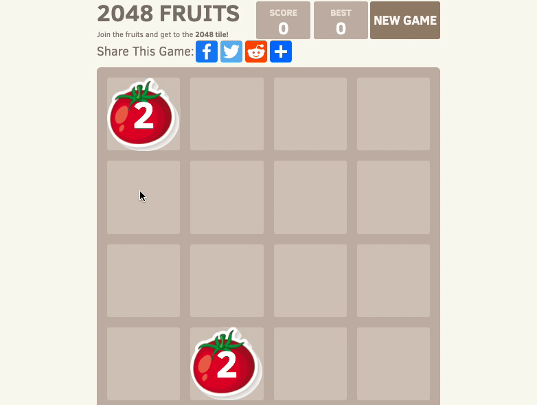 2048 Fruits Screenshot 1 2048 Fruits Screenshot 1
