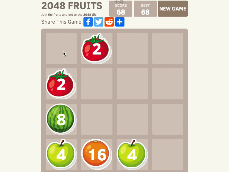 2048 Fruits Screenshot 10